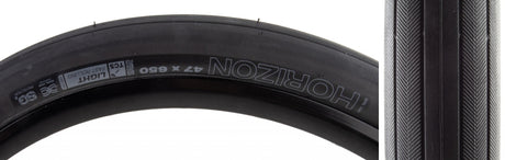 WTB Horizon Tire 650x47B Folding Tubeless Ready TCS Light/Fast Rolling Dual DNA SG2 120TPI Black
