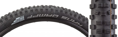Schwalbe Hans Dampf II Addix Mountain Tire 275x2.35 Folding Tubeless Ready Addix Soft Super Gravity 67TPI Black