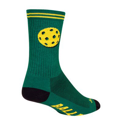 Sockguy Crew Baller 6" Socks 5-9 Green