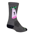 Sockguy Crew Cowspiracy 6" Socks 5-9 Grey