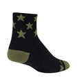 Sockguy Scout Wool Crew 3" Socks 5-9 Black
