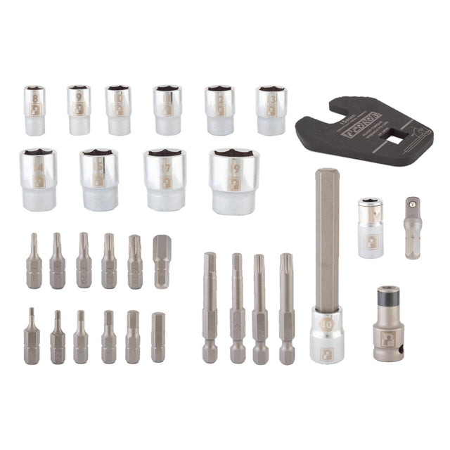 Pedros Pro Bit and Socket Set Bit Set
