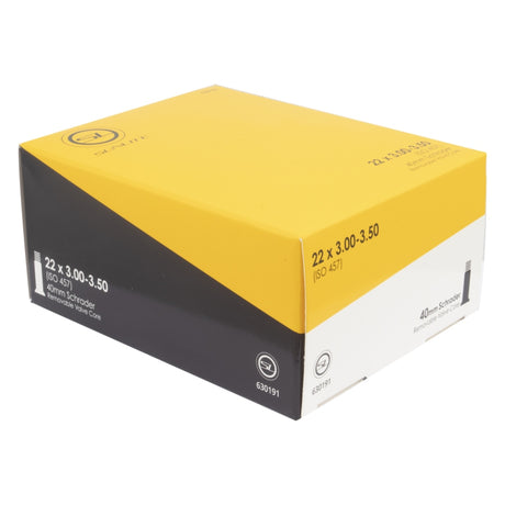 Sunlite Standard Schrader Valve Tubes 22x3.00-3.50 SV 40mm 0d Smooth Removable 70mm 0.9mm