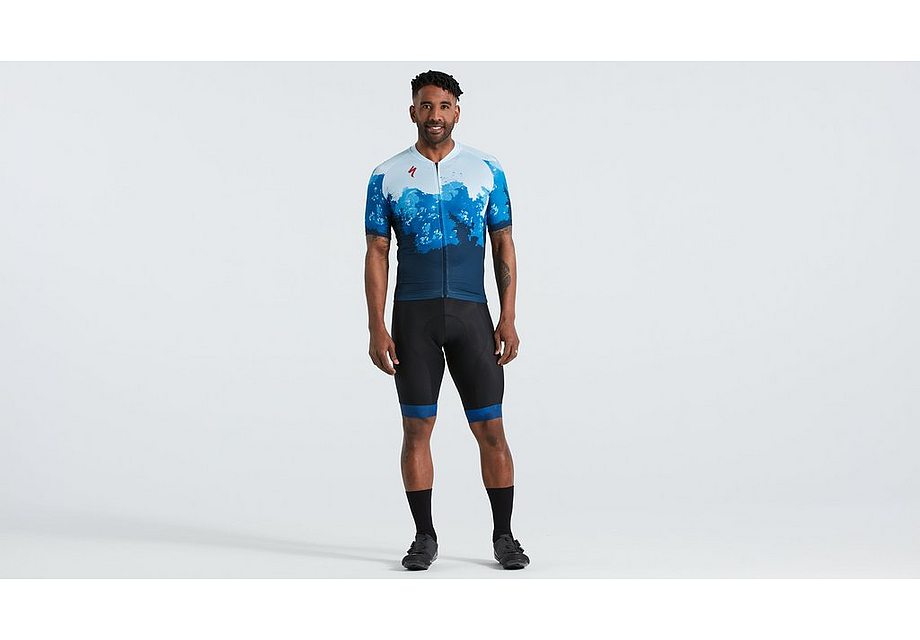Specialized In Layers Sl Jersey Ss Men Blue/White Xs