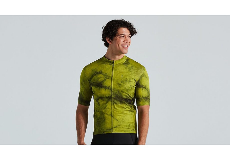 Specialized Rbx Marbled Jersey Ss Men Hyper Green Xs