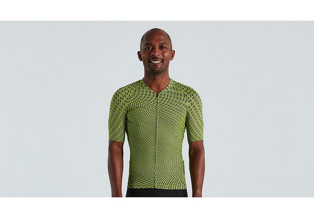 Specialized Sl Bicycledelics Jersey Ss Men Hyper Green/Black Xs
