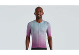 Specialized Sl Bicycledelics Jersey Ss Men Ice Papaya/Pro Blue Xs