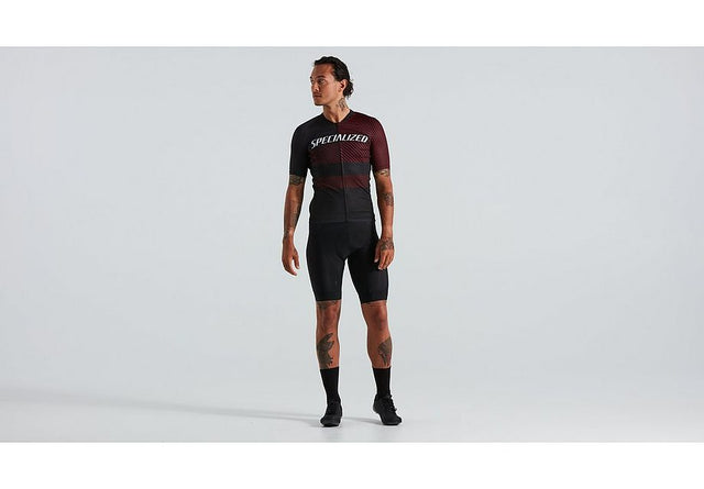 Specialized Sl+ Logo Stripe Jersey Ss Men Black L