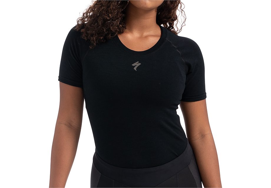 Specialized Seamless Merino Baselayer Ss Wmn Black Xs