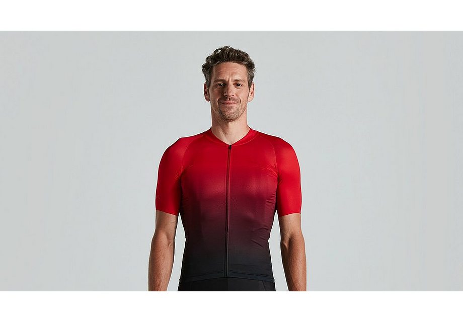 Specialized Sl Air Jersey Ss Sagan Decon Red Red/Black Fade Xs