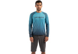 Specialized Enduro Air Jersey Ls Men Aqua / Cast Blue Refraction S