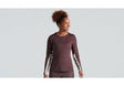 Specialized Trail Air Jersey Ls Wmn Cast Umber Xs