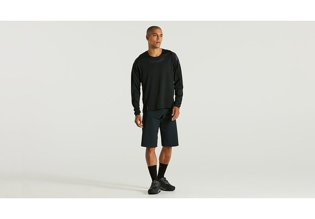 Specialized Gravity Jersey Ls Black Xs