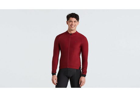 Specialized Sl Expert Thermal Jersey Ls Men Maroon Xs