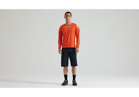 Specialized Gravity Jersey Ls Fiery Red Xs