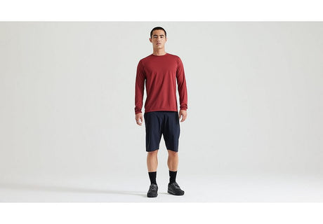 Specialized Gravity Training Jersey Ls Men Garnet Red Xs