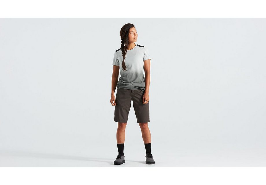 Specialized Trail Short W/Liner Wmn Charcoal Xs