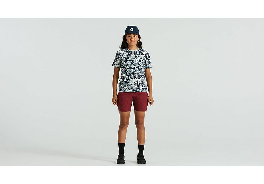 Specialized S/F Rider's Hybrid Short Wmn Bordeaux Red 4