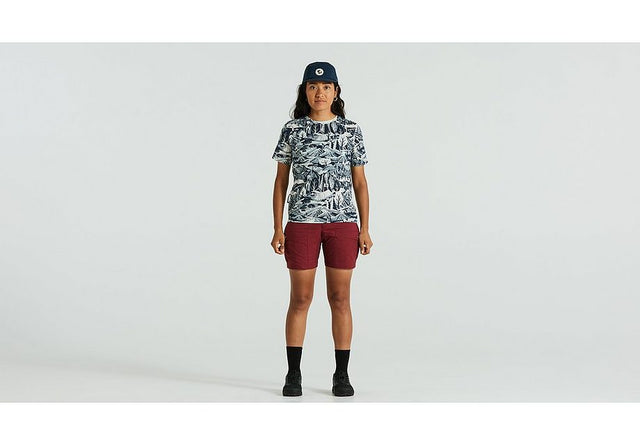 Specialized S/F Rider's Hybrid Short Wmn Bordeaux Red 4