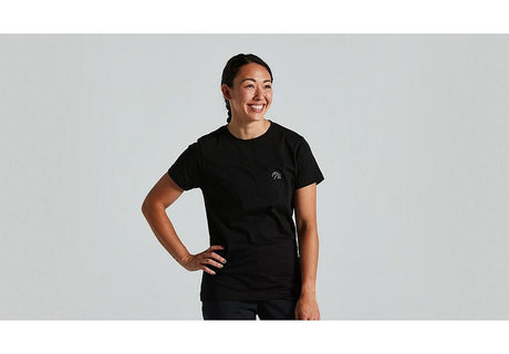 Specialized Sagan Decon Red Tee Ss Wmn Black S