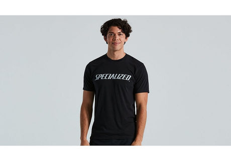 Specialized Wordmark Tee Ss Men Black Xxl