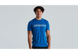 Specialized Wordmark Tee Ss Men Cobalt Xs