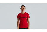 Specialized Wordmark Tee Ss Wmn Flo Red Xl