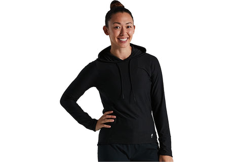 Specialized Legacy Lightweight Hoodie Wmn Black Xs