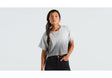Specialized Crop Tee Ss Wmn Dove Grey Spray Xxs