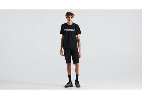 Specialized Wordmark Tee Ss Men Black Xs