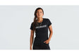 Specialized Wordmark Tee Ss Wmn Black Xs