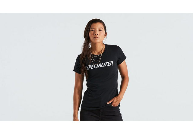 Specialized Wordmark Tee Ss Wmn Black Xs