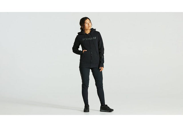 Specialized Legacy Wordmark Zip-Up Hoodie Wmn Black Xs