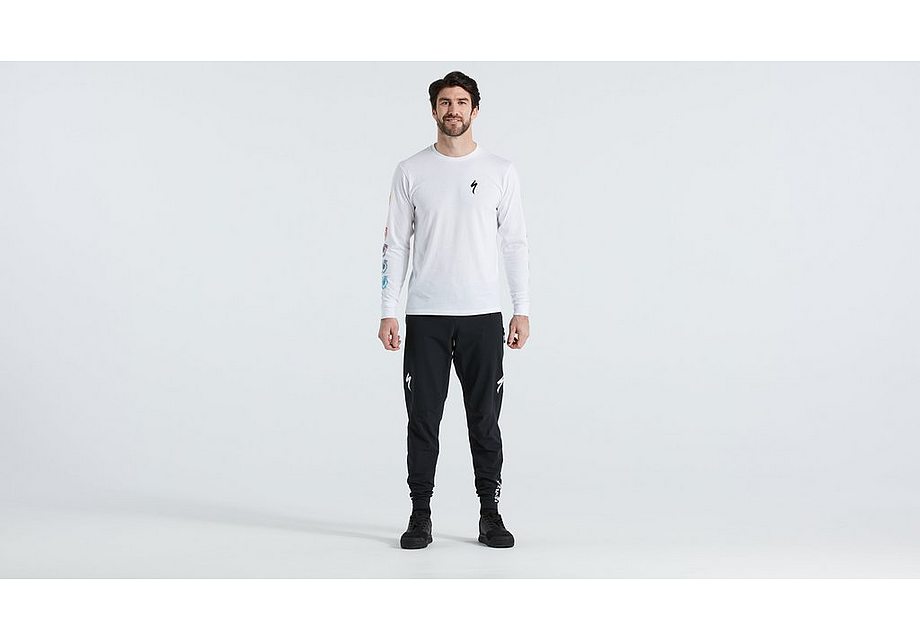 Specialized Special Eyes Tee Ls White Xs