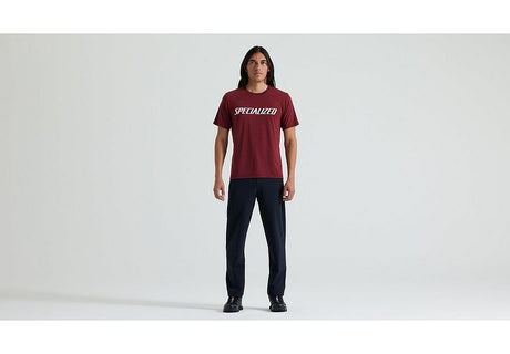 Specialized Wordmark Tee Ss Men Garnet Red Xs