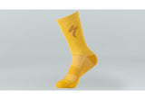 Specialized Soft Air Tall Sock Brassy Yellow/Golden Yellow Stripe S