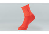 Specialized Soft Air Mid Sock Flo Red/Rocket Red Stripe S