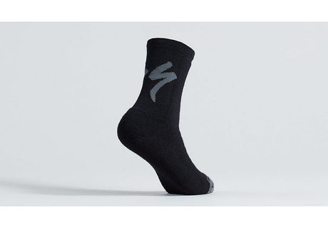 Specialized Merino Deep Winter Tall Logo Sock Black Xl