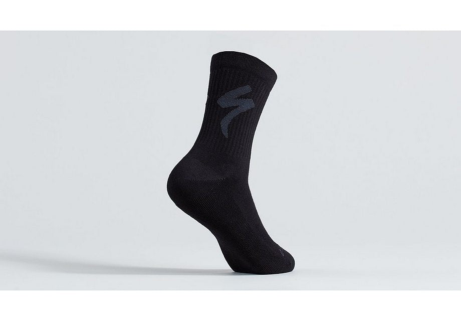 Specialized Cotton Tall Logo Sock Black S