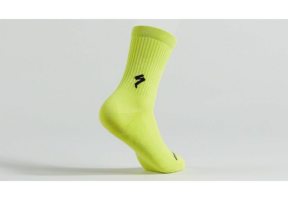 Specialized Cotton Tall Sock Hyper Green S