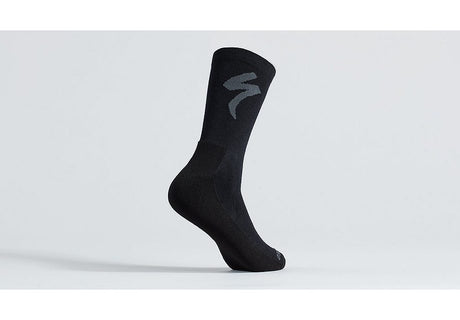 Specialized Primaloft Lightweight Tall Logo Sock Black S