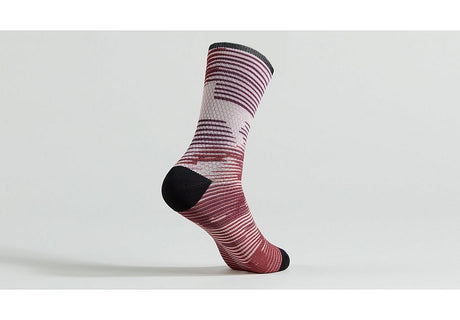 Specialized Soft Air Mid Sock Maroon Blur S