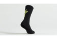 Specialized Techno Mtb Tall Logo Sock Black/Hyper Green S