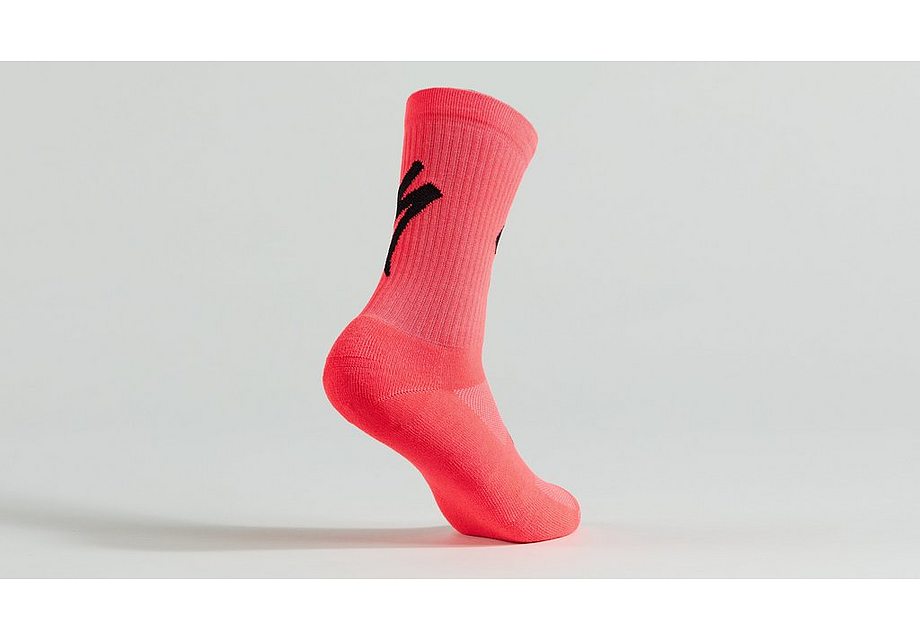 Specialized Techno Mtb Tall Logo Sock Imperial Red Xl