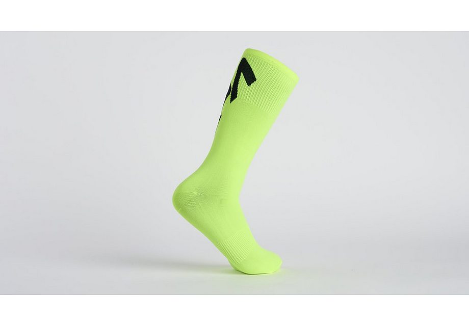 Specialized Tagged Sock Black/Neon Yellow S