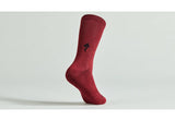 Specialized Cotton Tall Sock Maroon S