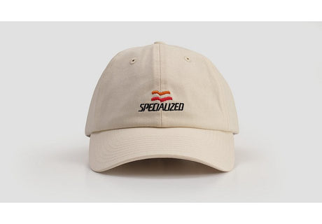 Specialized Flag Graphic 6 Panel Dad Hat White Mountains Osfa