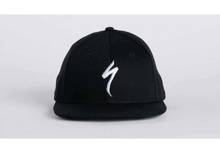 Specialized Flat Brim Hat Black/White Osfa