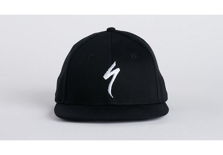 Specialized Flat Brim Hat Black/White Osfa