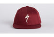 Specialized Flat Brim Hat Garnet Red/Birch White Osfa